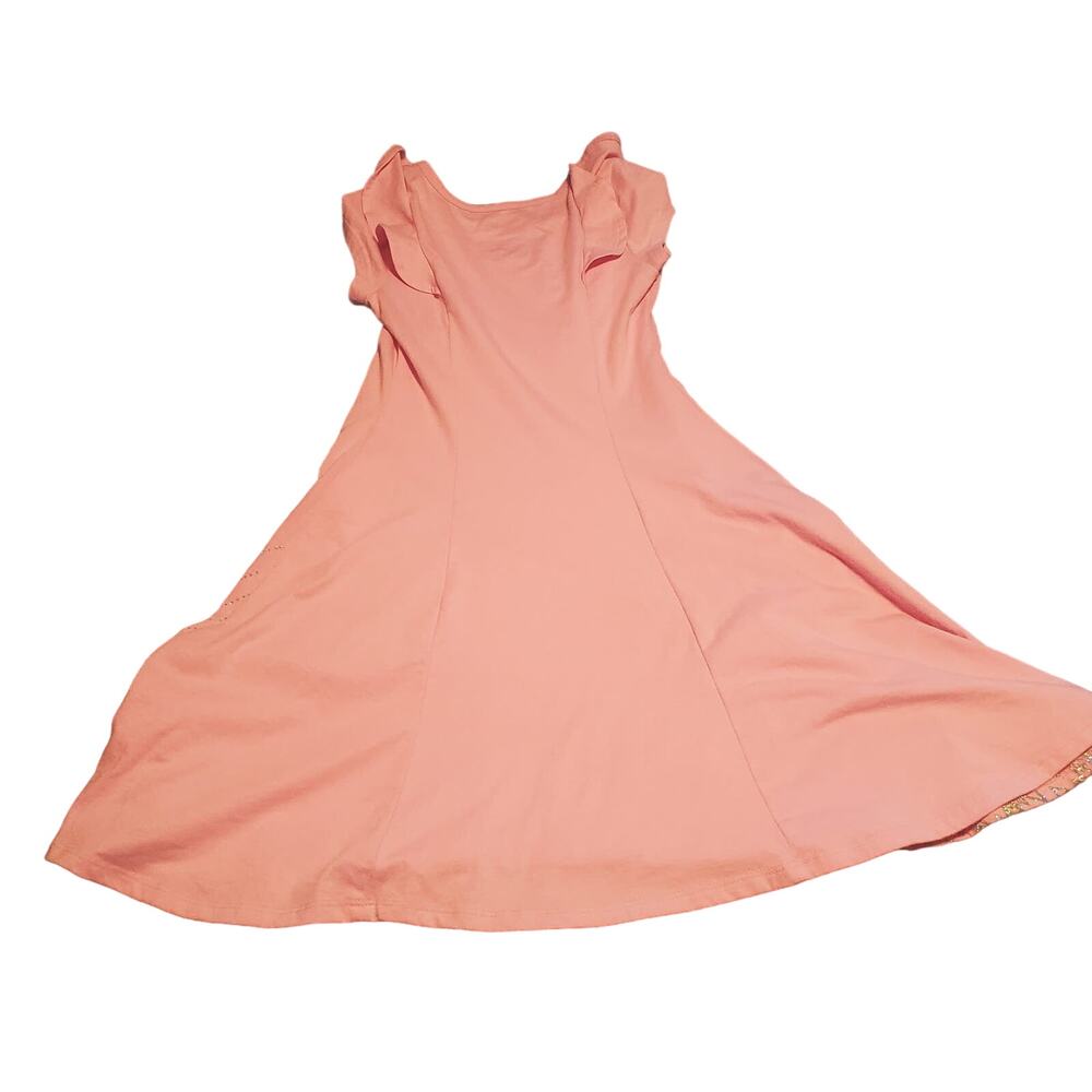 Disney Jumping Beans Limited Collection Size 7 Girls Frozen Pink Glitter Dress - Picture 4 of 8
